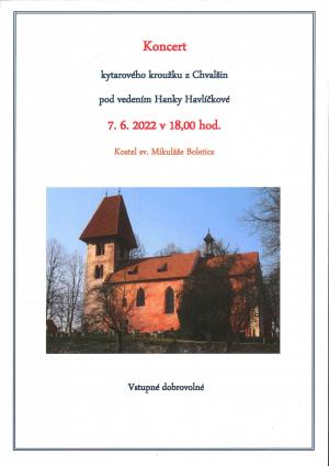 Koncert kytarového kroužku s Chvalšin 1