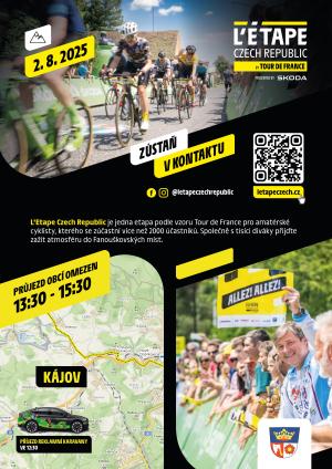 Cyklisté na závodní trati