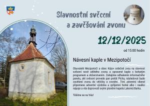 svěcení zvonu na návesní kapli